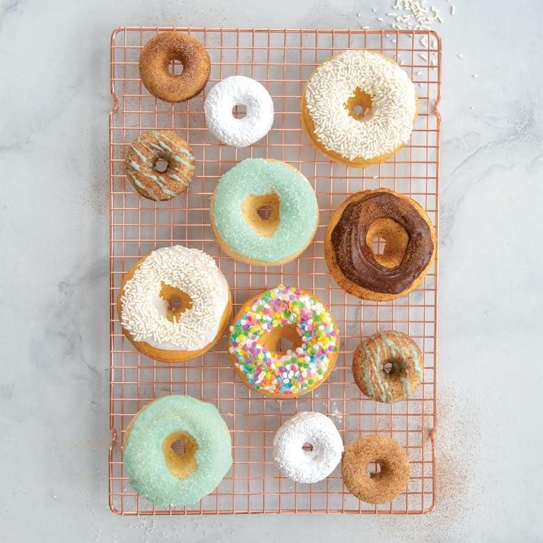 imageNordic Ware Formed French Twist Donut Pan 6 Cavities Twilight BlueTwilight Blue