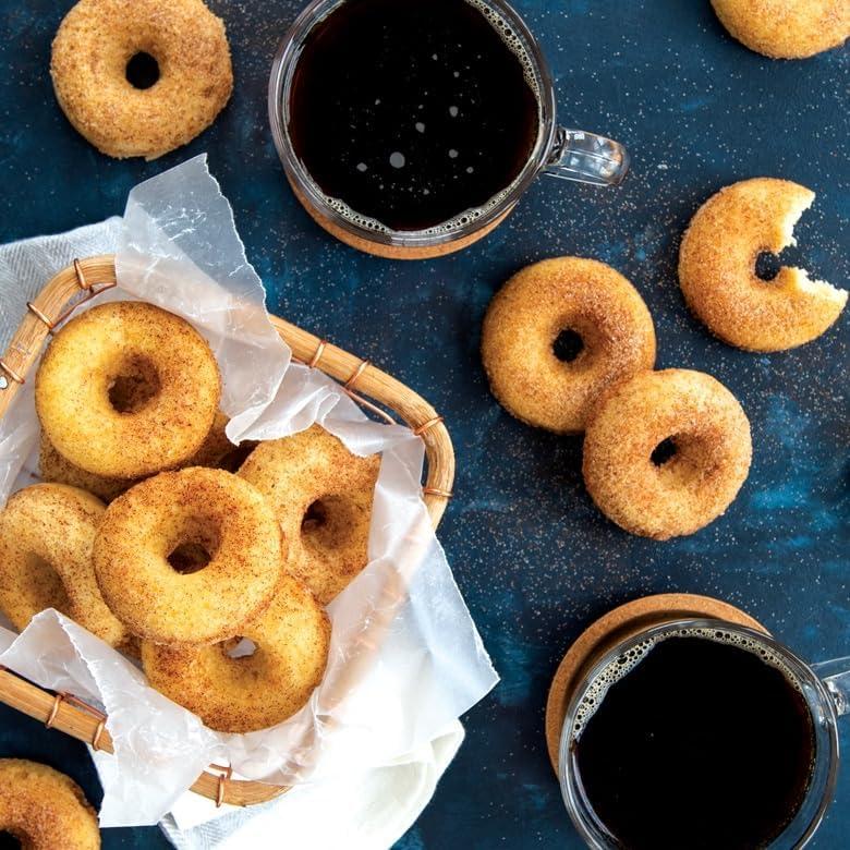 imageNordic Ware Formed French Twist Donut Pan 6 Cavities Twilight BlueTwilight Blue
