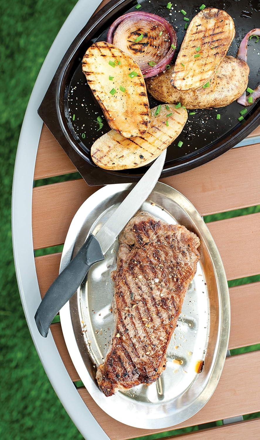 imageNordic Ware IndoorOutdoor Sizzling Steak ServerSizzling Steak Server