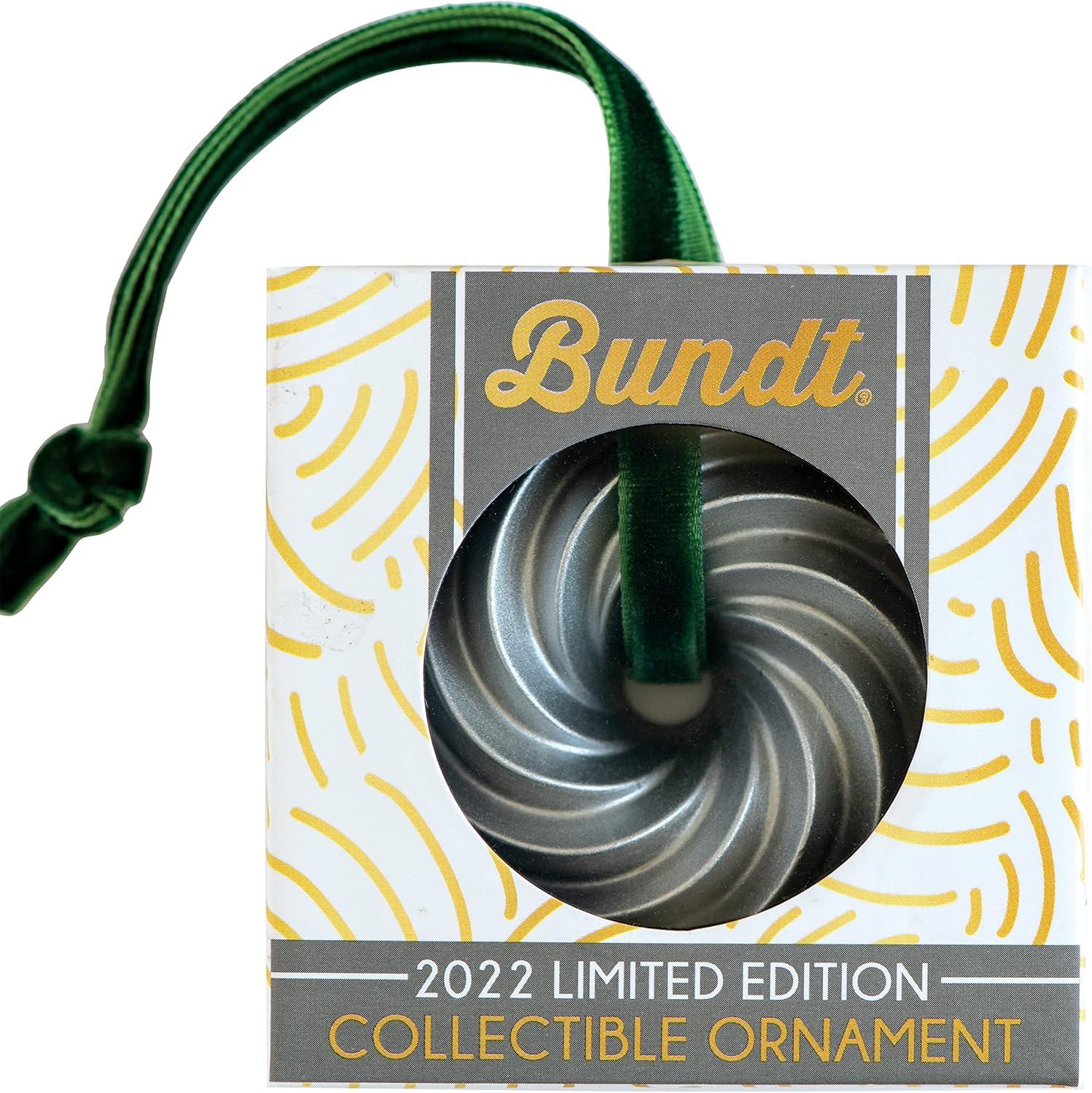 imageNordic Ware Jubilee Bundt Ornament Set Gold and Silver 2PiecesSilver