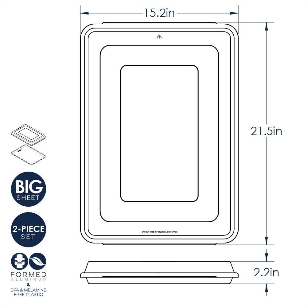 imageNordic Ware Naturals Big Sheet with Lid