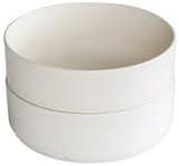 imageNordic Ware Soup or Salad Bowl Set of 2 White Microwave Safe PolypropyleneWhite