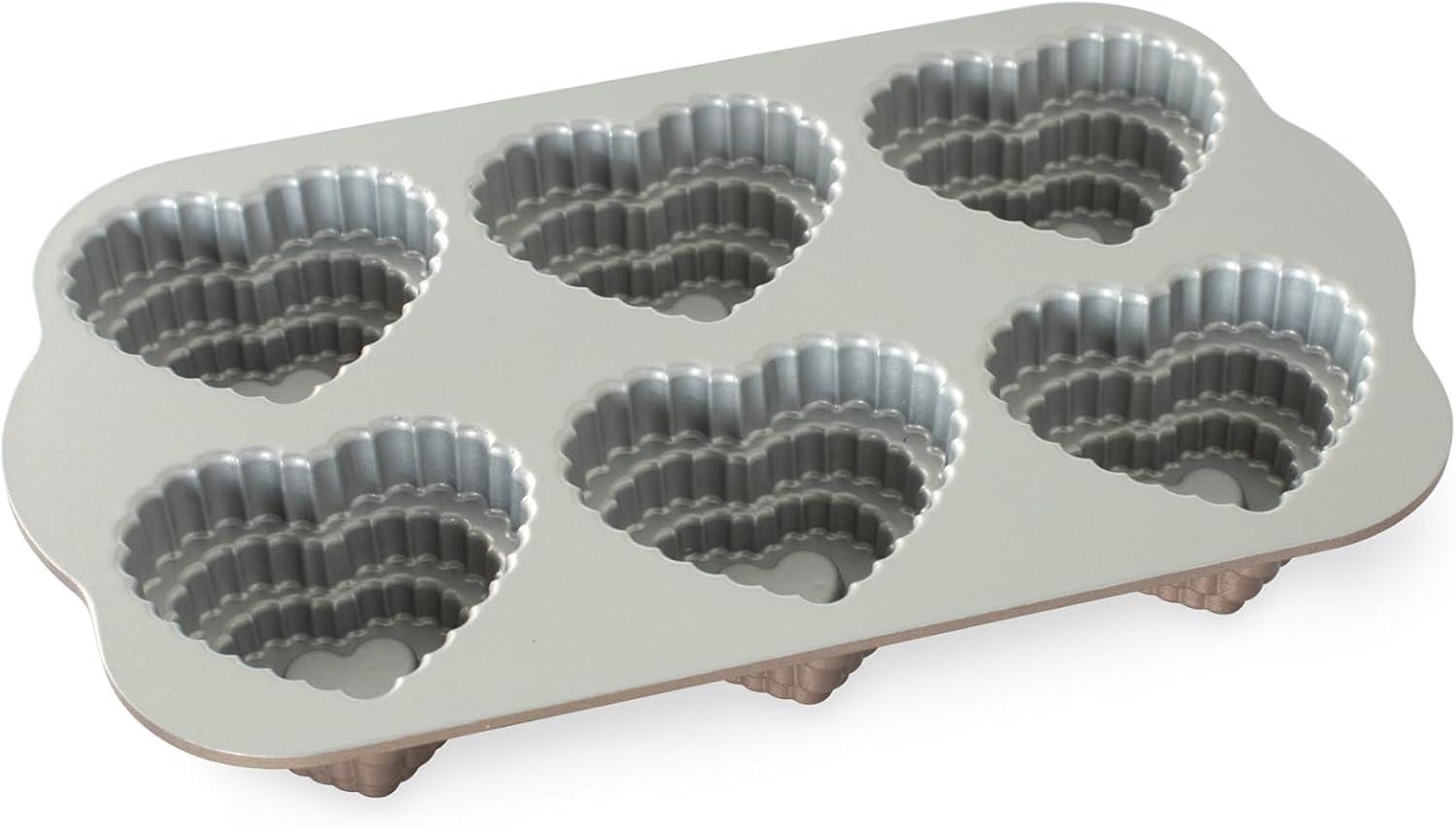 imageNordic Ware Tiered Heart Bundt3Cup