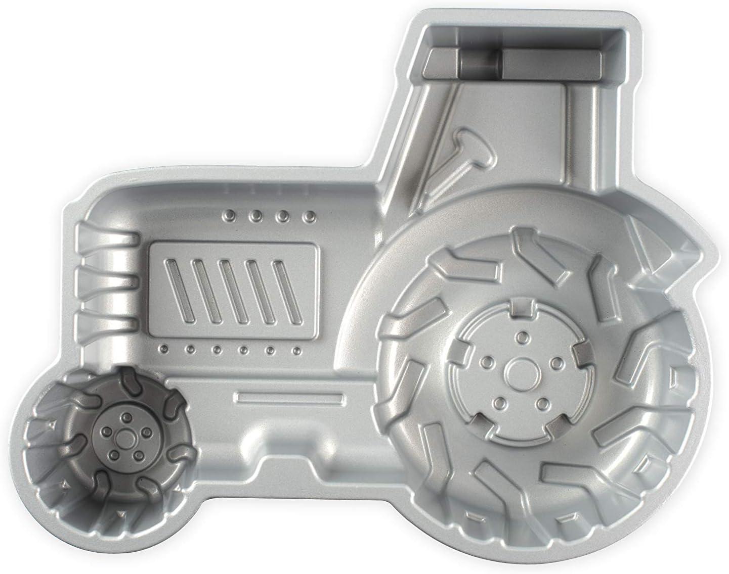 imageNordic Ware Train Cake Pan 5 Cup SilverMetallic Blue