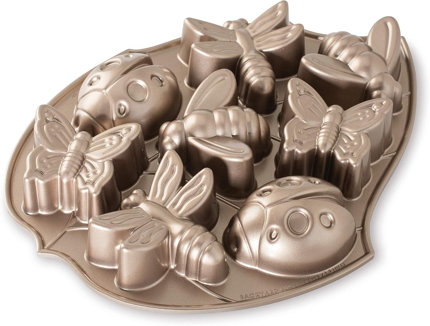 imageNordic Ware Train Cake Pan 5 Cup SilverToffee