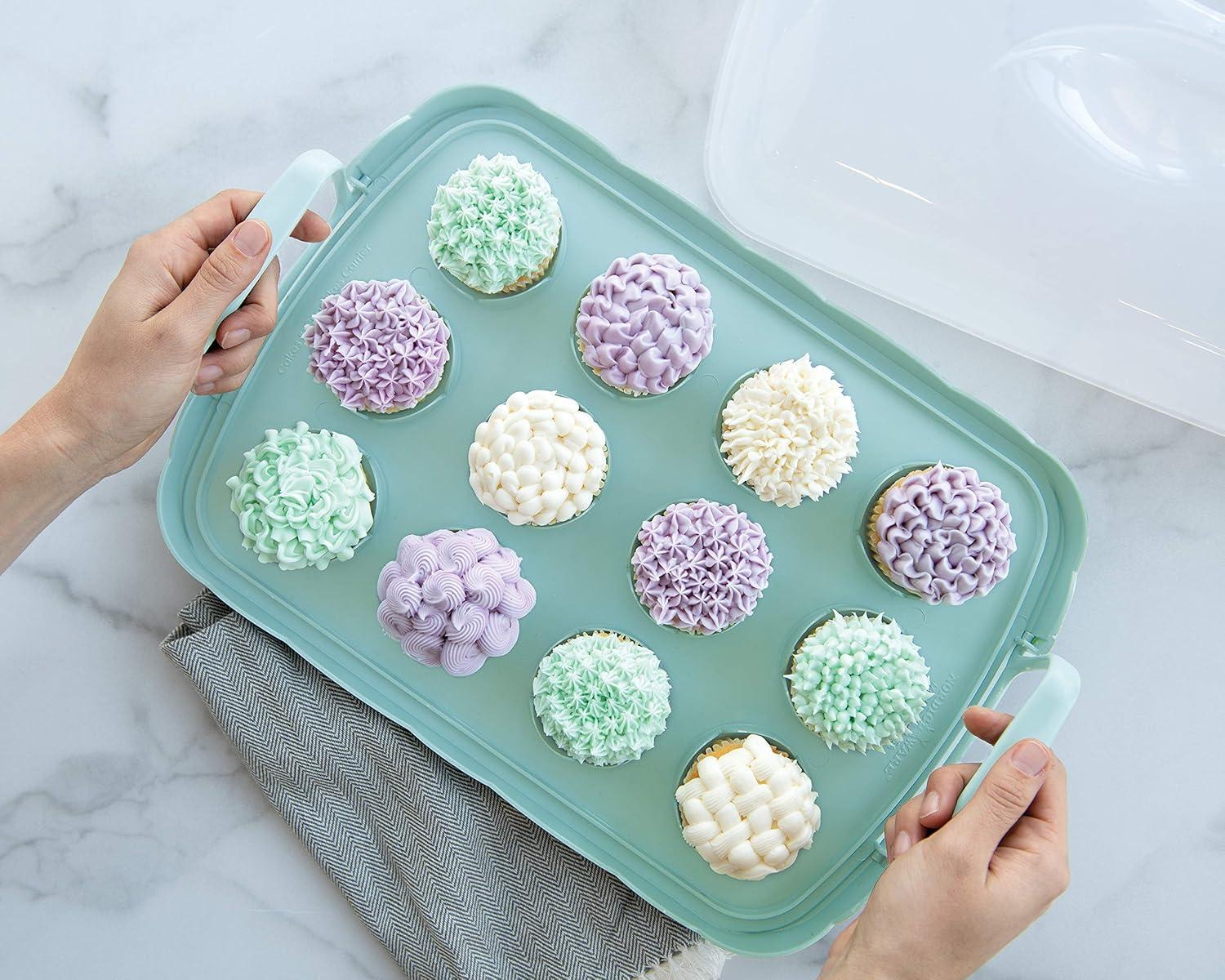 imageNordic Ware Translucent Bundt Cake KeeperCake and Cupcake Carrier