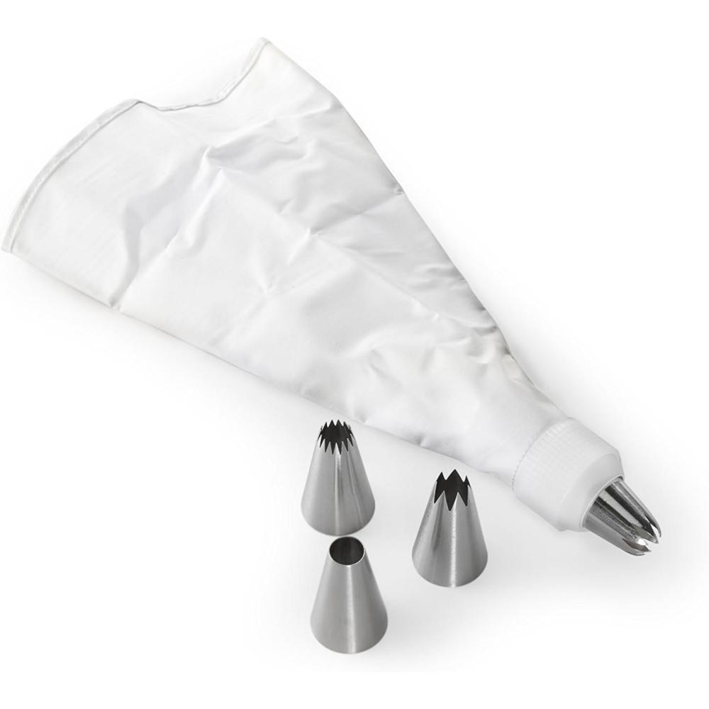 imageNordic Ware 6Piece Jumbo Decorating Tip Set Metal
