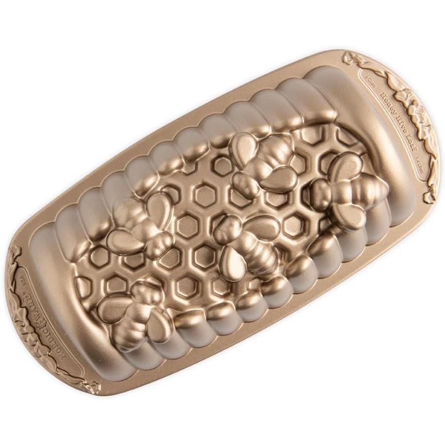 imageNordic Ware Beehive Cake Pan 10 Cup Toffee6 Cup