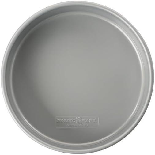 imageNordic Ware Brilliant Colorful Bakeware 12 Cavity Muffin Pan Nonstick made without PFAS or PTFE for safe cooking Reinforced steel rim prevents warping9Inch Round