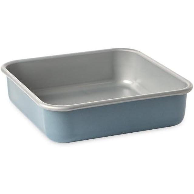 imageNordic Ware Brilliant Colorful Bakeware 12 Cavity Muffin Pan Nonstick made without PFAS or PTFE for safe cooking Reinforced steel rim prevents warping9Inch Square