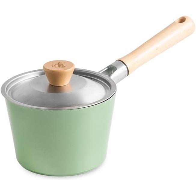 imageNordic Ware Cardamom Ceramic Nonstick 15 Quart Saucepan with Lid15 Quarts