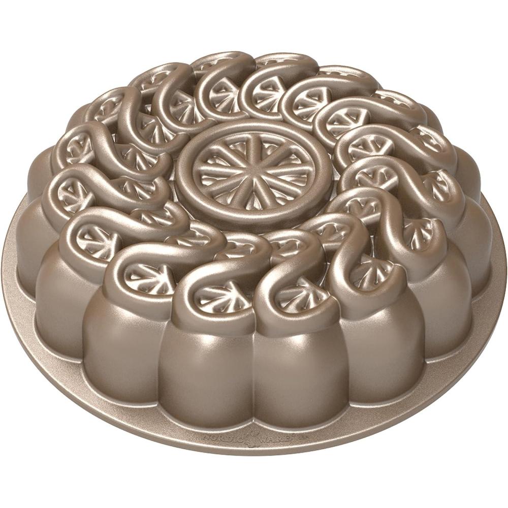 imageNordic Ware Citrus Blossom Loaf 6 Cup ToffeeCake Pan