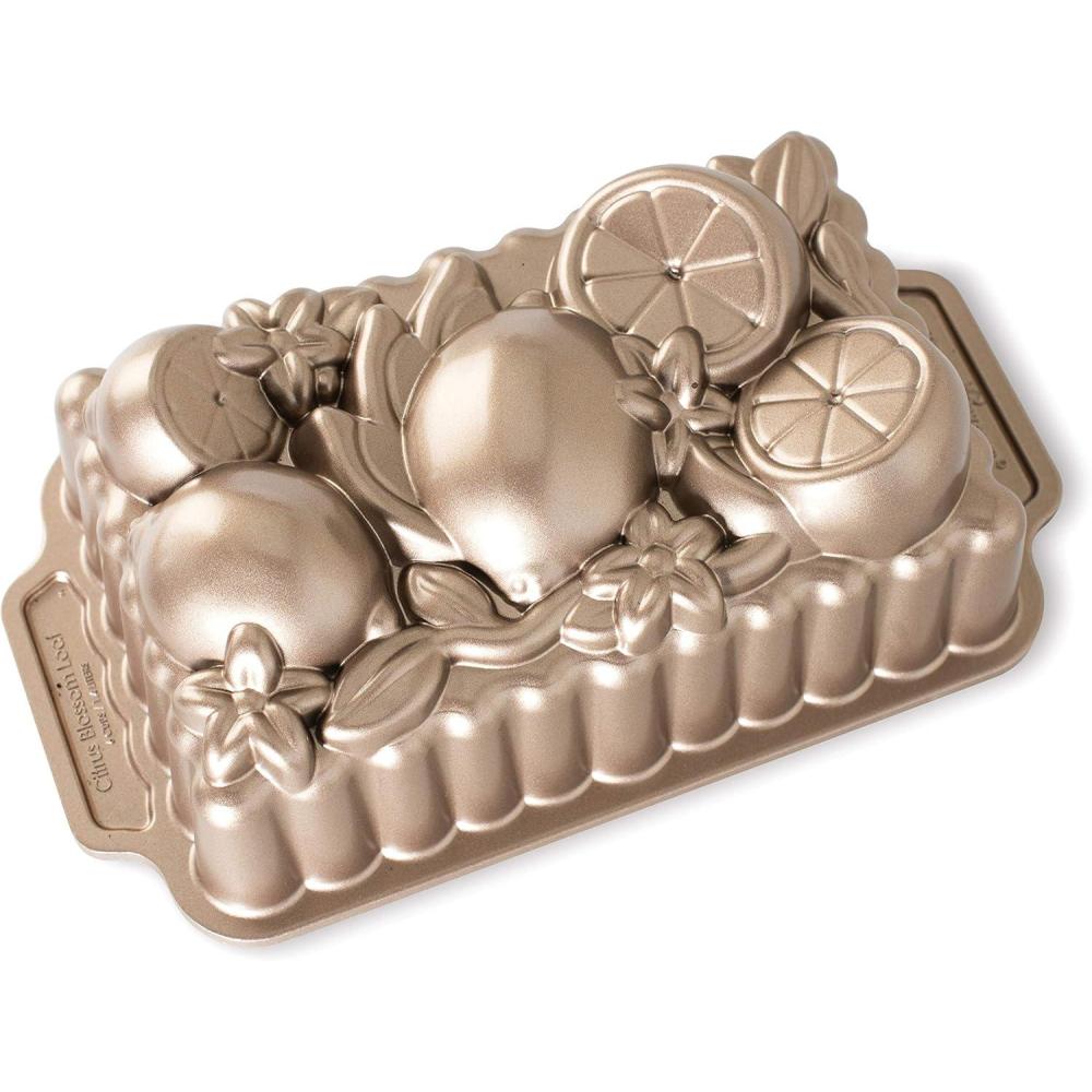 imageNordic Ware Citrus Blossom Loaf 6 Cup ToffeeLoaf Pan