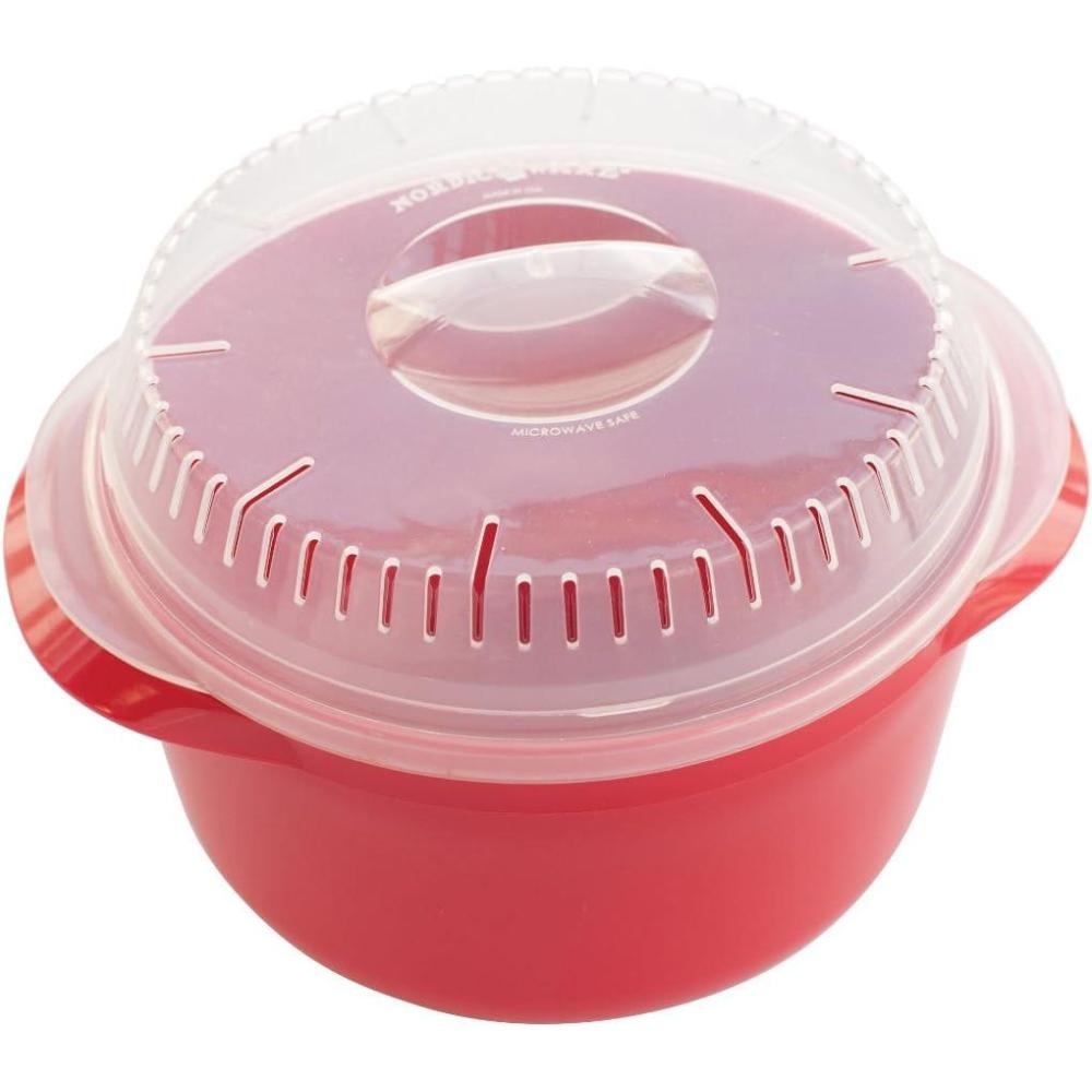 imageNordic Ware Microwave MultiBoiler 55 Cup Red55 Cup