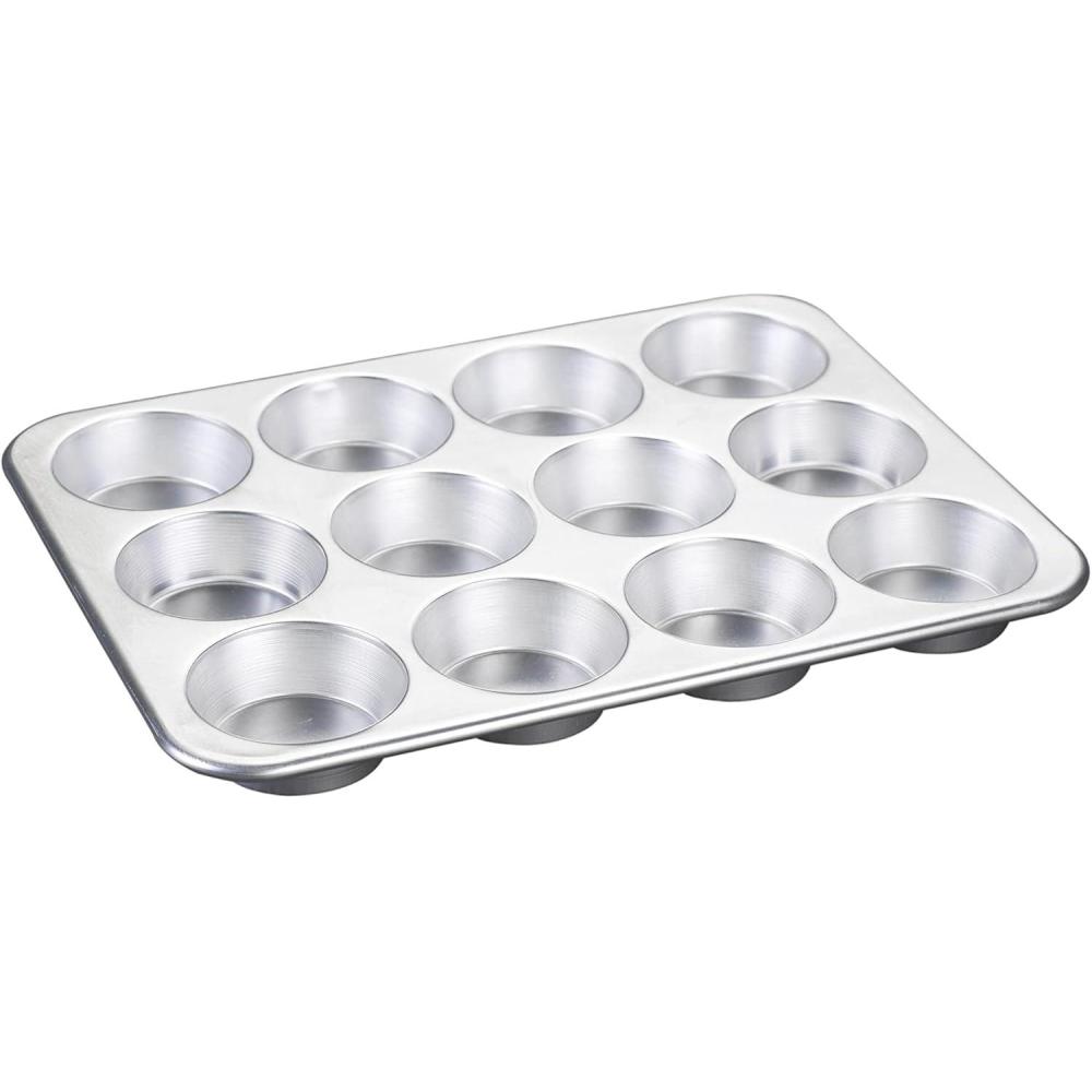 imageNordic Ware Natural Aluminum Commercial Muffin Pan 12 Cup