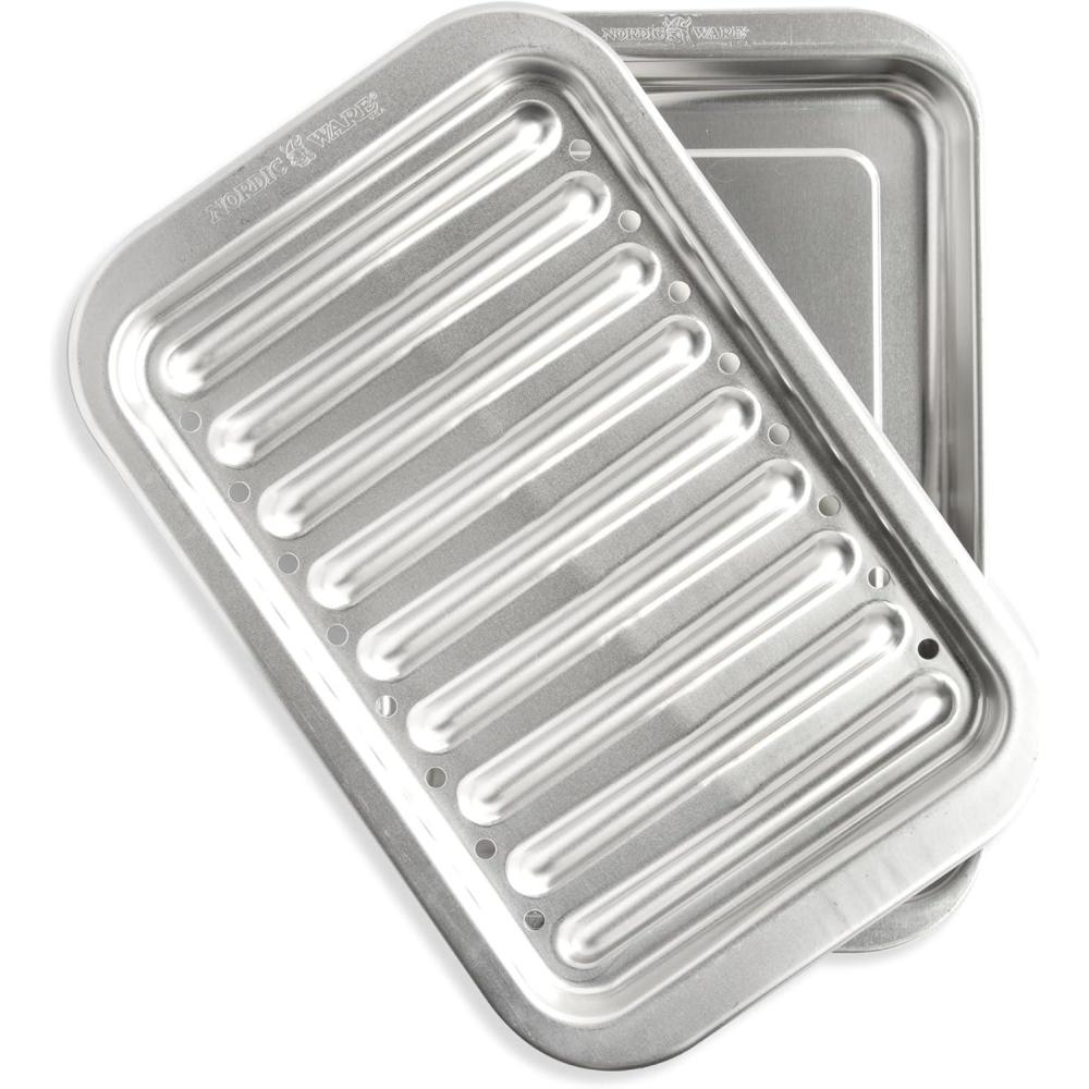 imageNordic Ware Naturals Classic Broiler Pan 2Piece2Piece