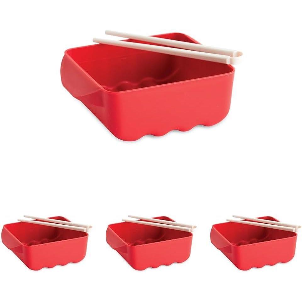imageNordic Ware Ramen Rush with Chopsticks 36 Cup Microwave Noodle Cooker36 Cup Pack of 4
