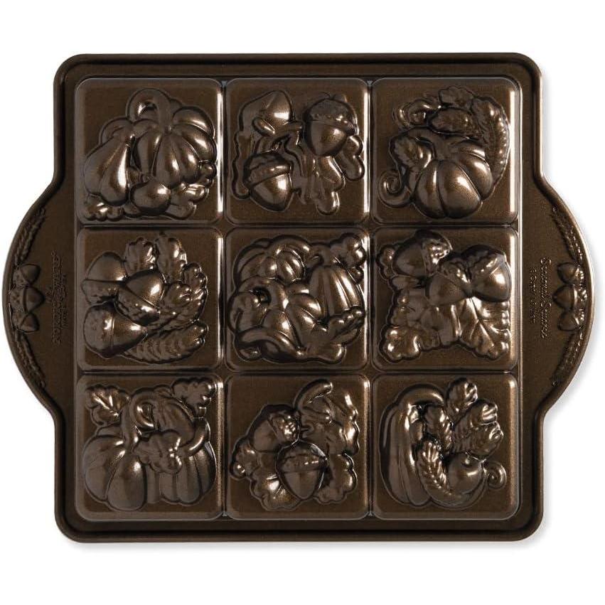 imageNordic Ware Seasonal Squares Pan8 Cup Capacity