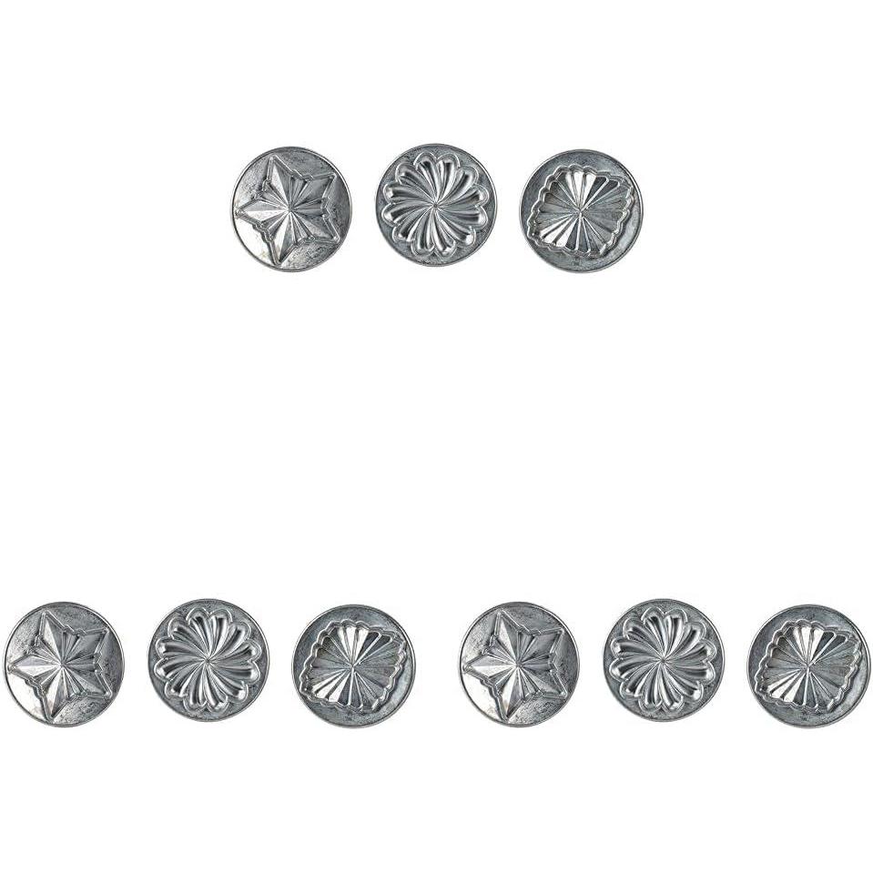 imageNordic Ware Snowflake Cookie Stamps Set of 3 Sturdy Cast Aluminium Cookie Stamp Set Cookie Press Set Made in the USA Sturdy and Durable Biscuit Maker Press Set3Piece Pack of 3