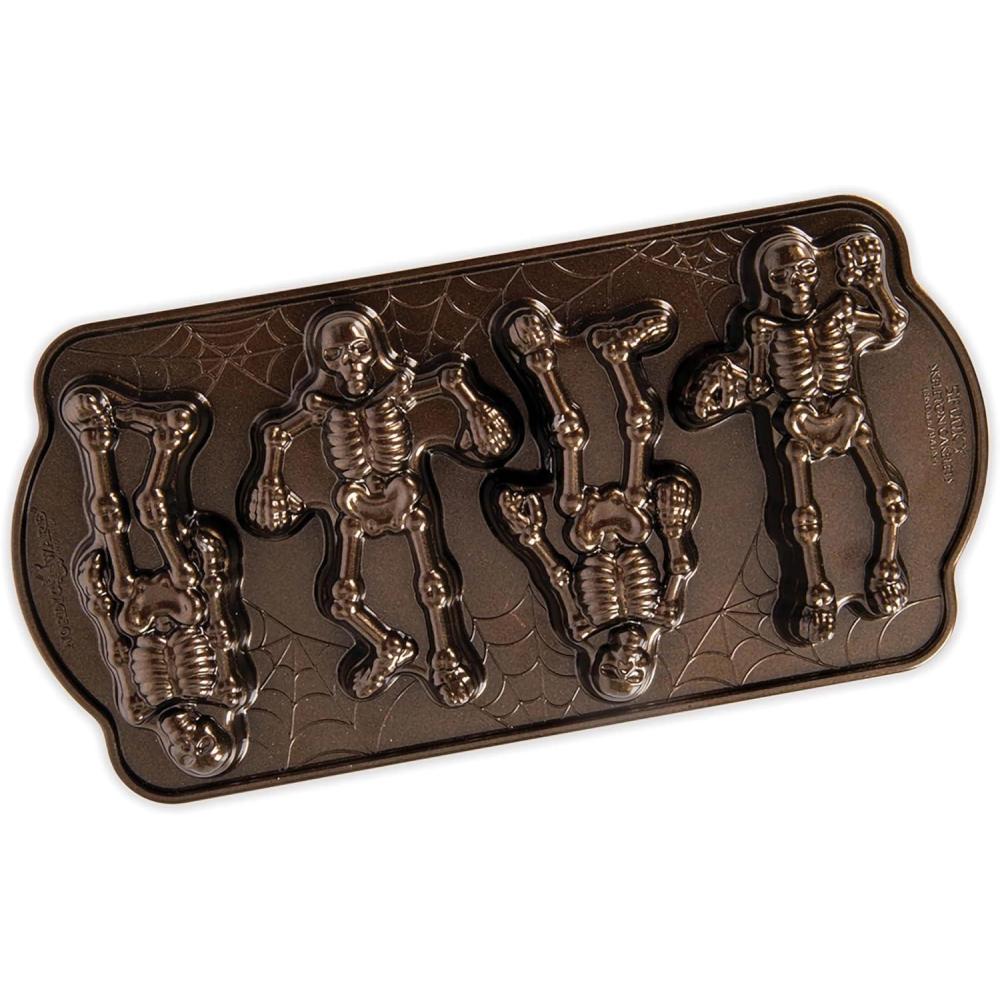 imageNordic Ware Spooky Skeleton Cakelets2 Cup Capacity