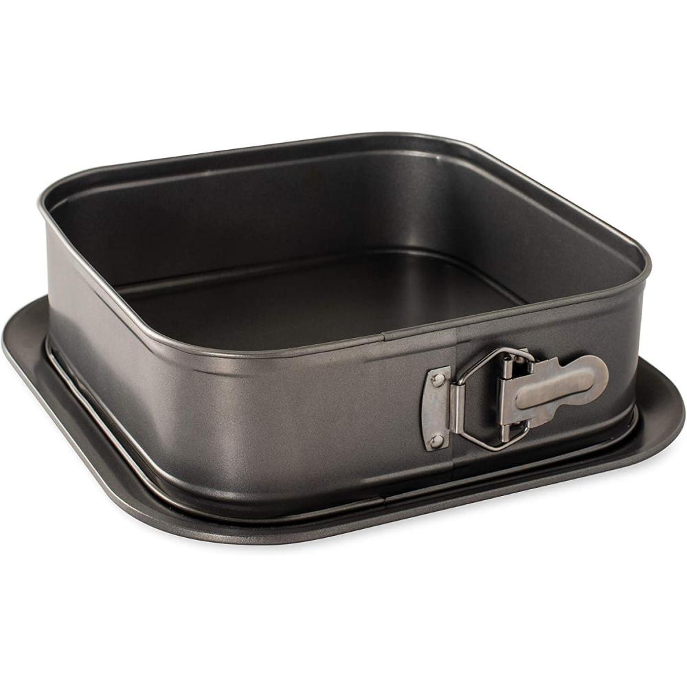 imageNordic Ware Springform 2Piece Set 9 Inch Pan 10 Cup CapacitySquare