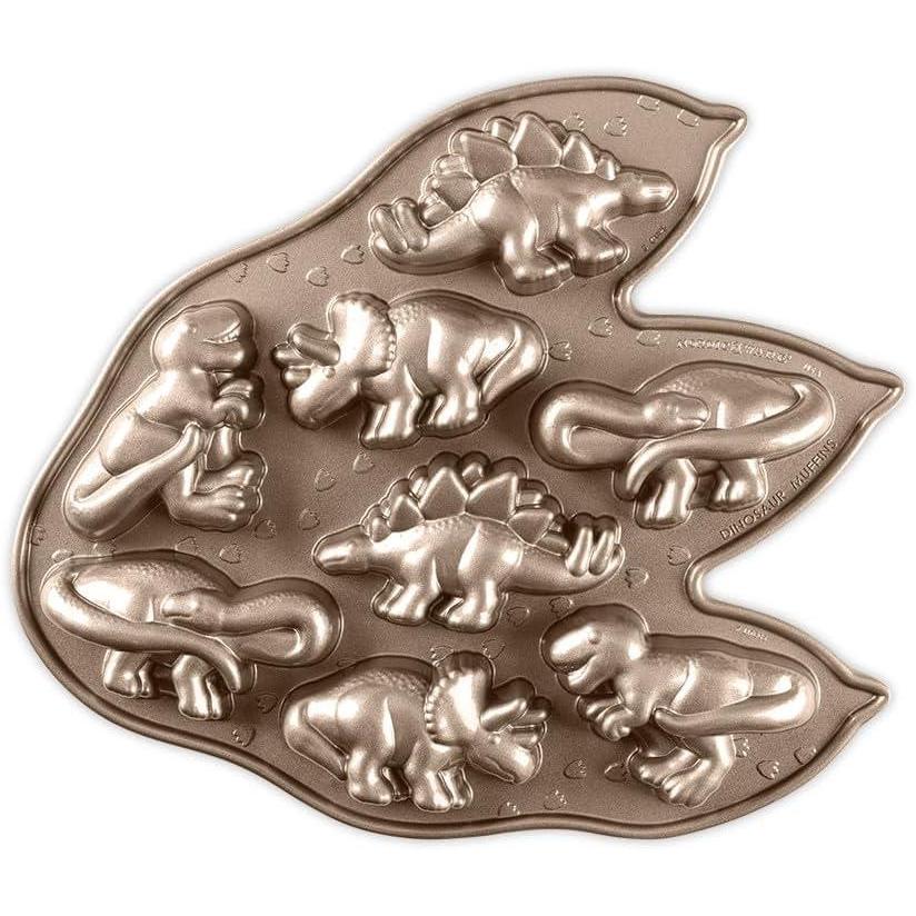 imageNordic Ware Train Cake Pan 5 Cup SilverToffee