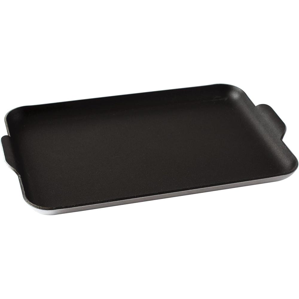 imageNordic Ware Two Burner Griddle 103 x 174 inches NonStick Black115 x 72 x 1