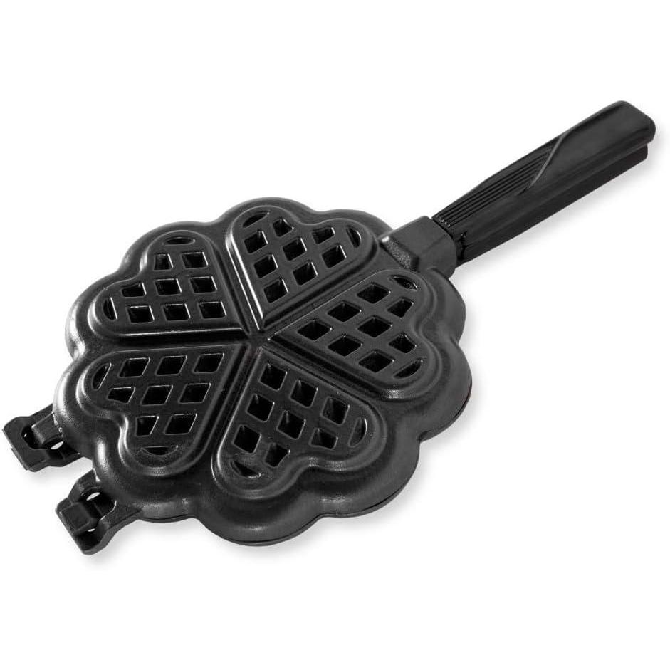 imageNordicWare 15040 Cast Aluminum Stovetop Belgium Waffle IronSweetheart