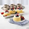Nordic Ware 54349AMZ Shortcake Baskets Cast Aluminum Cakelet, Six 1/2 Cup, Toffee(Six 1/2 Cup)