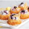 Nordic Ware 54349AMZ Shortcake Baskets Cast Aluminum Cakelet, Six 1/2 Cup, Toffee(Six 1/2 Cup (Pack of 3))