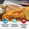 Nordic Ware 93448 Wheat & Pumpkin Cast Loaf Pan, 6 Cup Capacity, Bronze(Loaf Pan)