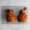 Nordic Ware Baby Bunny Cakelet, 4.5 Cup Capacity, Toffee(Toffee)