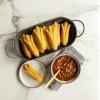 Nordic Ware Cornbread Corn Cakes Pan(13.9″L x 6.9″W (Pack of 3))