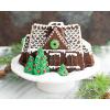 Nordic Ware Cozy Village Gingerbread House, 6 Cups, Silver(Gingerbread House Bundt Pan)