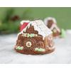 Nordic Ware Cozy Village Gingerbread House, 6 Cups, Silver(Gingerbreat House Duet Pan)