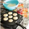 Nordic Ware Danish Ebelskiver Pan,Black 16.00 x 9.63 x 2.38 Inches(Seven 2.3-Inch Cavities)