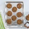Nordic Ware Embossed Naturals Vintage Starburst, Natural Uncoated Aluminum with Reinforced Steel Rim Prevents Warping, Half Sheet