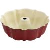Nordic Ware Formed Bundt, 12 Cup, Glacier White(Red)