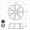 Nordic Ware Formed Bundt, 6 Cup, Twilight Blue(Bundt  6-Cup)