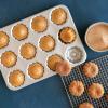 Nordic Ware Formed Bundt, 6 Cup, Twilight Blue(Cupcake Bundt  12-Cavity)