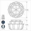 Nordic Ware Formed Bundt, 6 Cup, Twilight Blue(Tiered Bundt  3-Piece Set)