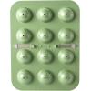 Nordic Ware Formed French Twist Donut Pan, 6 Cavities, Twilight Blue(Aurora Green)