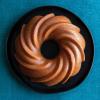 Nordic Ware Formed Orginal Bundt with Keeper, 12 Cup, Golden Hour(Twilight Blue Swirl)