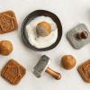Nordic Ware Gingerbread Cookie Stamps (Set of 3), Sturdy Cast Aluminium Cookie Stamp Set, Cookie Press Set Made in the USA, Sturdy and Durable Biscuit Maker Press Set