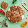 Nordic Ware Gingerbread Cookie Stamps (Set of 3), Sturdy Cast Aluminium Cookie Stamp Set, Cookie Press Set Made in the USA, Sturdy and Durable Biscuit Maker Press Set