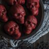 Nordic Ware Halloween Bakeware, Haunted Skull Cakelet Pan, Bronze(11.8 x 10 x 2 inches (Pack of 3))