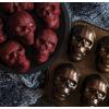 Nordic Ware Halloween Bakeware, Haunted Skull Cakelet Pan, Bronze(11.8 x 10 x 2 inches (Pack of 3))