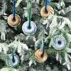 Nordic Ware Jubilee Bundt Ornament Set, Gold and Silver, 2-Pieces(Gold Set)
