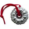 Nordic Ware Jubilee Bundt Ornament Set, Gold and Silver, 2-Pieces(Silver)