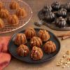 Nordic Ware Lil’ Pumpkins Cakelet Pan, 2 Cup Capacity, Bronze